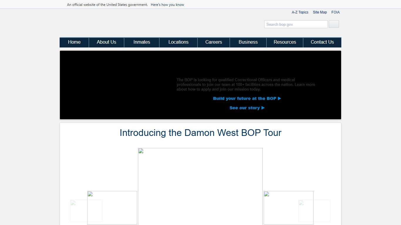 BOP: Federal Bureau of Prisons Web Site